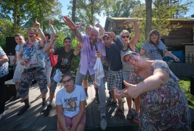 Middin vierde met alle cliënten feest in Duinrell